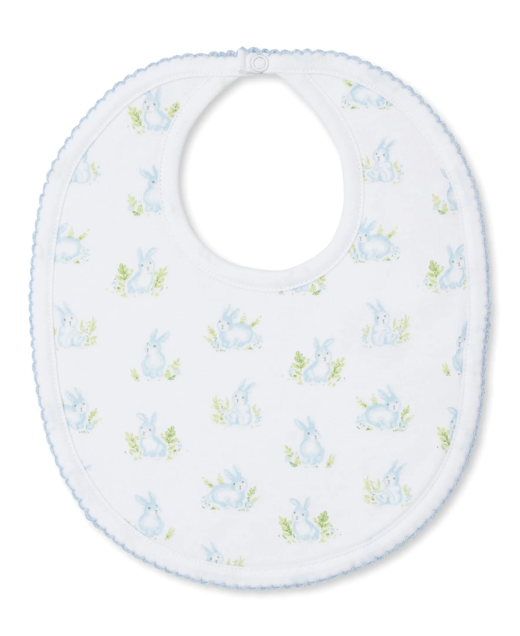 Cottontail Hollows Blue Bib