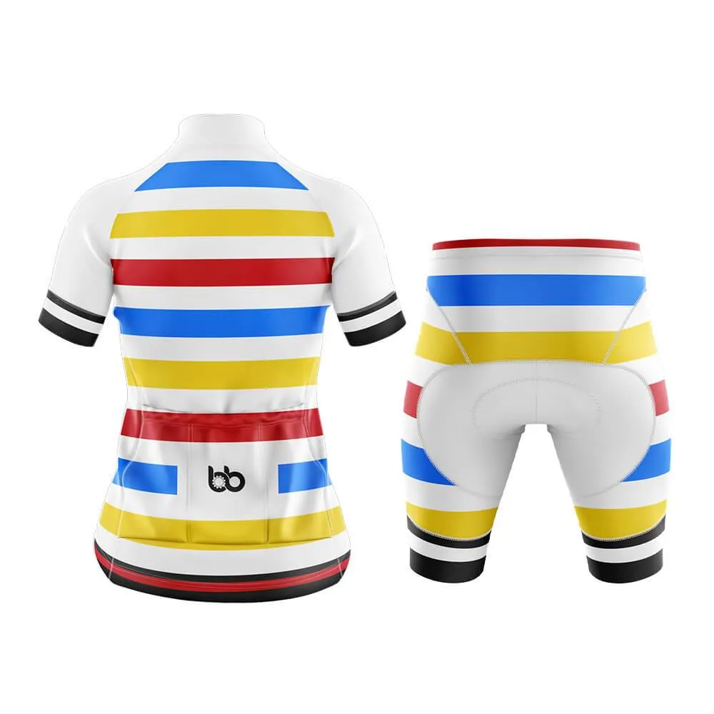 DRC BB Signature Club Cycling Kit (V3) (White)