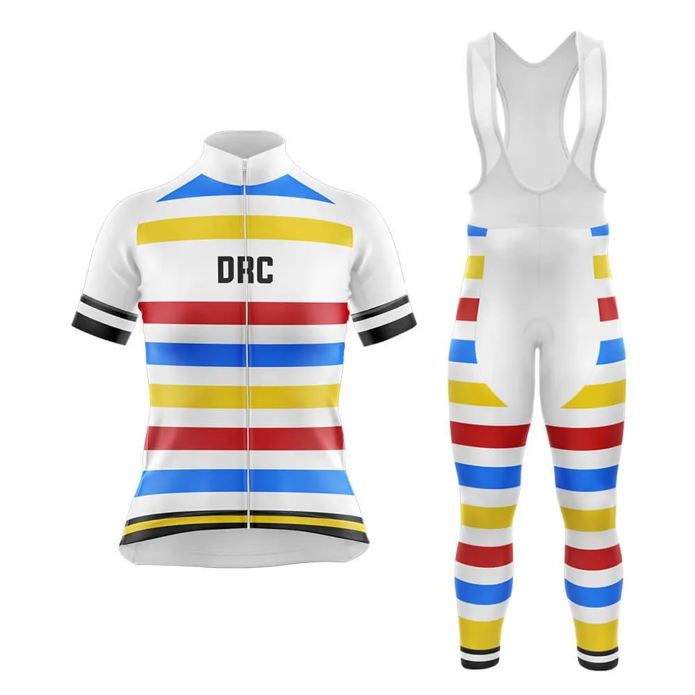 DRC BB Signature Club Cycling Kit (V3) (White)