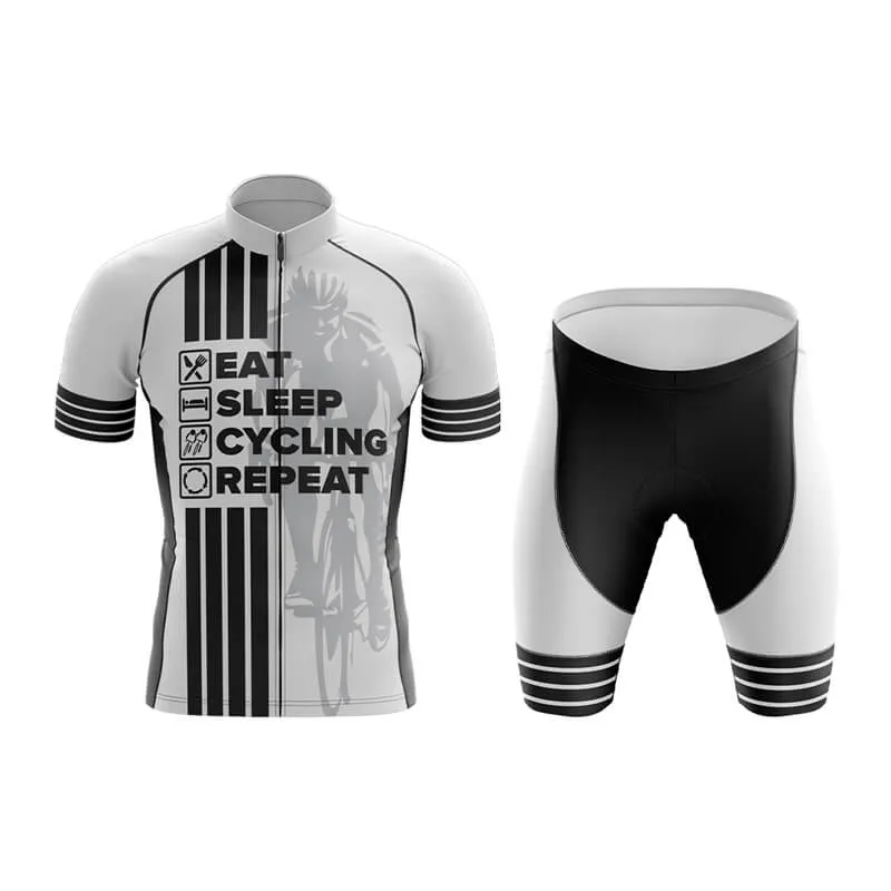 Eat Sleep Cycling Repeat (V1) Club Cycling Kit