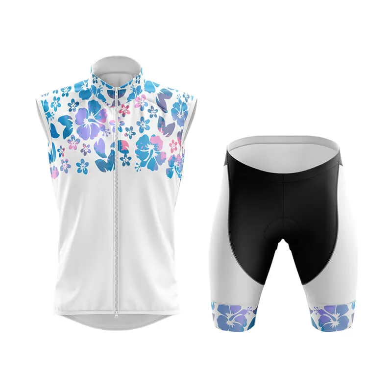 Floral Neck Hibiscus Club Cycling Kit