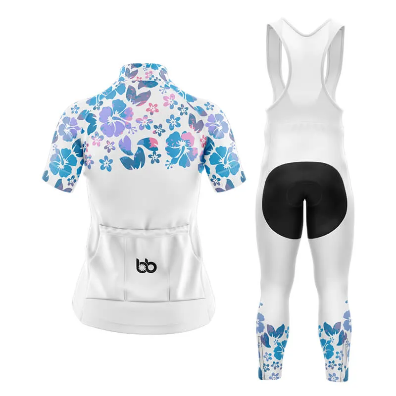 Floral Neck Hibiscus Club Cycling Kit