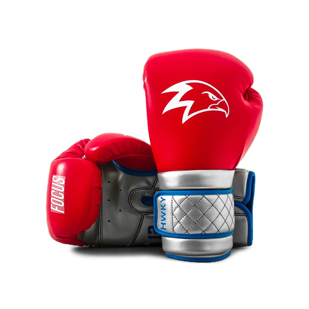 Focus Boxing Gloves | Vermilion