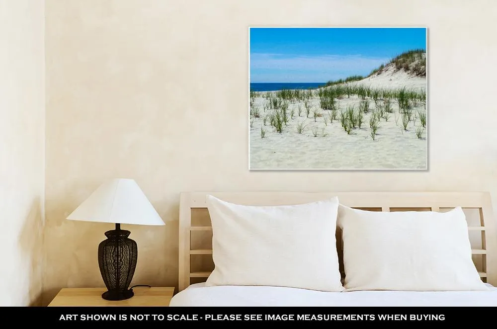 Gallery Wrapped Canvas, Dunes Long Beach Island