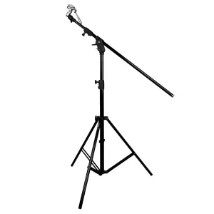 Geartree Panoramic Pan/Tilt Roll Ball Head With Godox 420LB Boom Stand Kit - Bundle