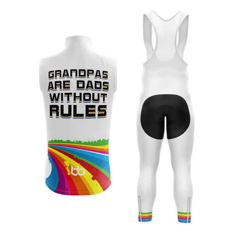 Grandpas are Dads (White) Club Cycling Kit