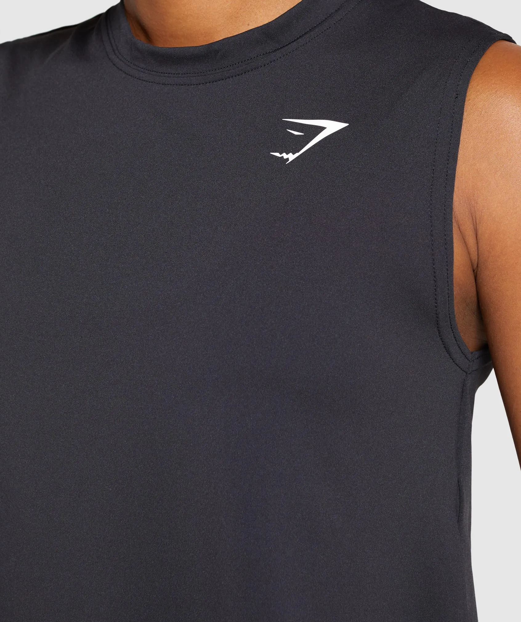 Gymshark Training Midi Tank - Black