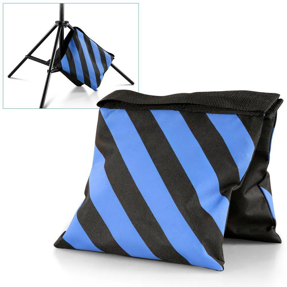 Heavy Duty 10kg Rated Blue / Black Sandbag (Empty)