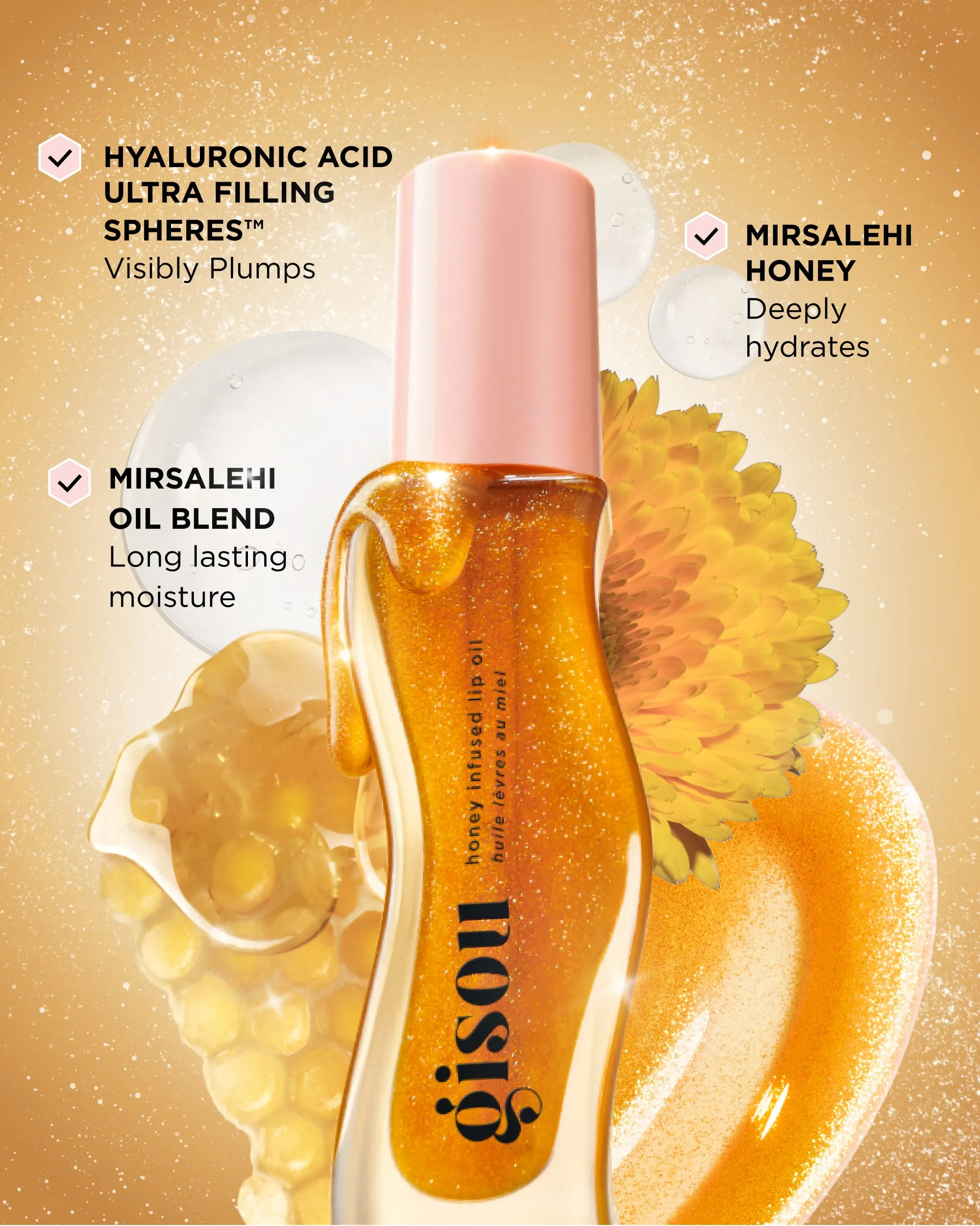 Honey Infused Lip Oil