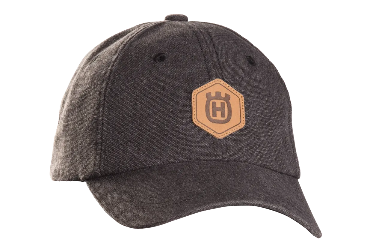 Husqvarna Xplorer Cap - Granite Leather Patch