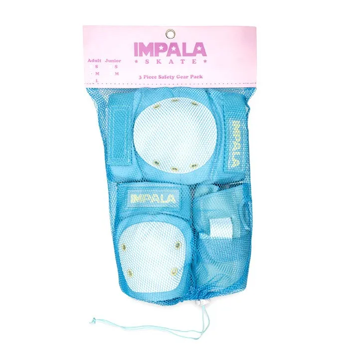 Impala Sky Blue Junior Padding Set