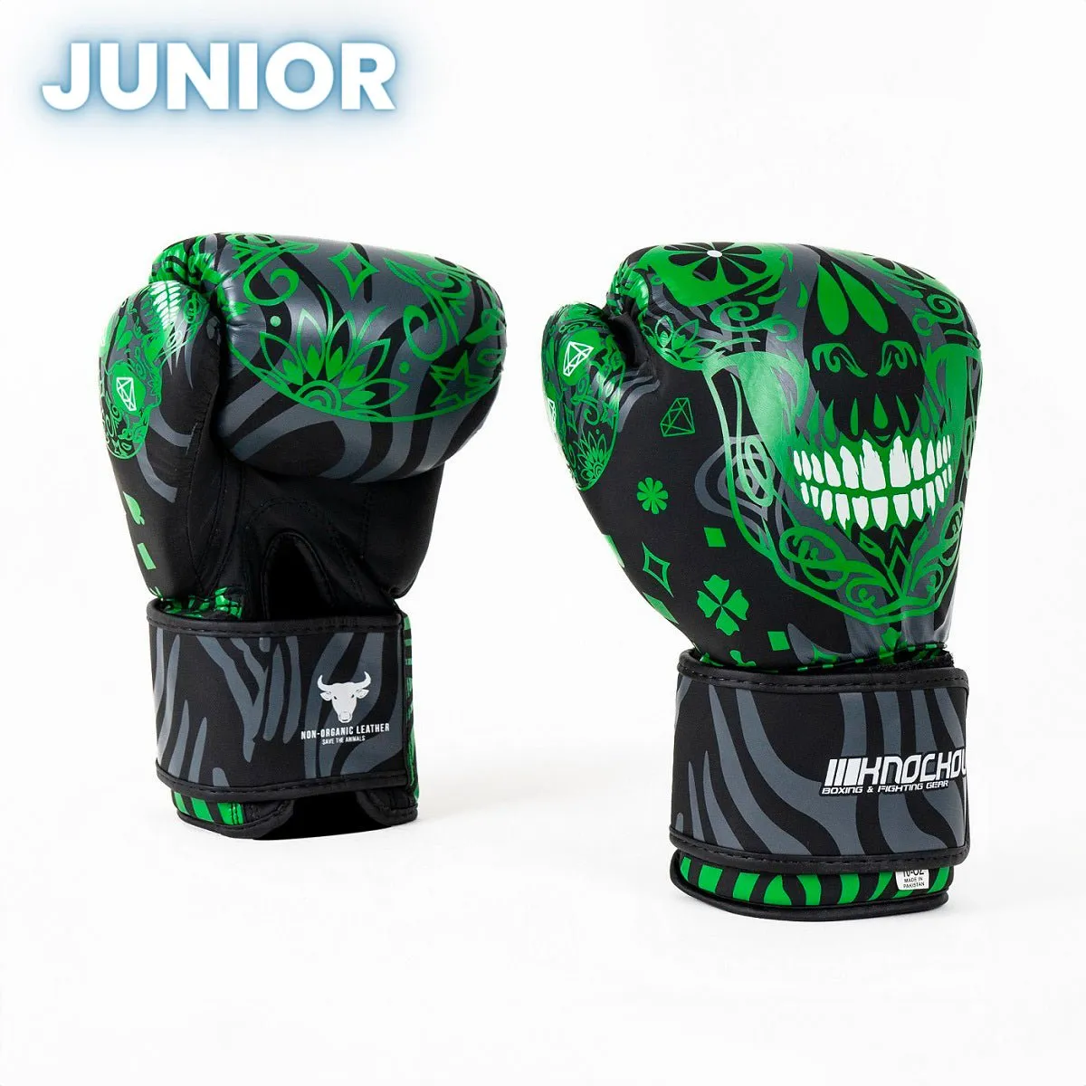 Knockout Skull Kids Boxing Gloves