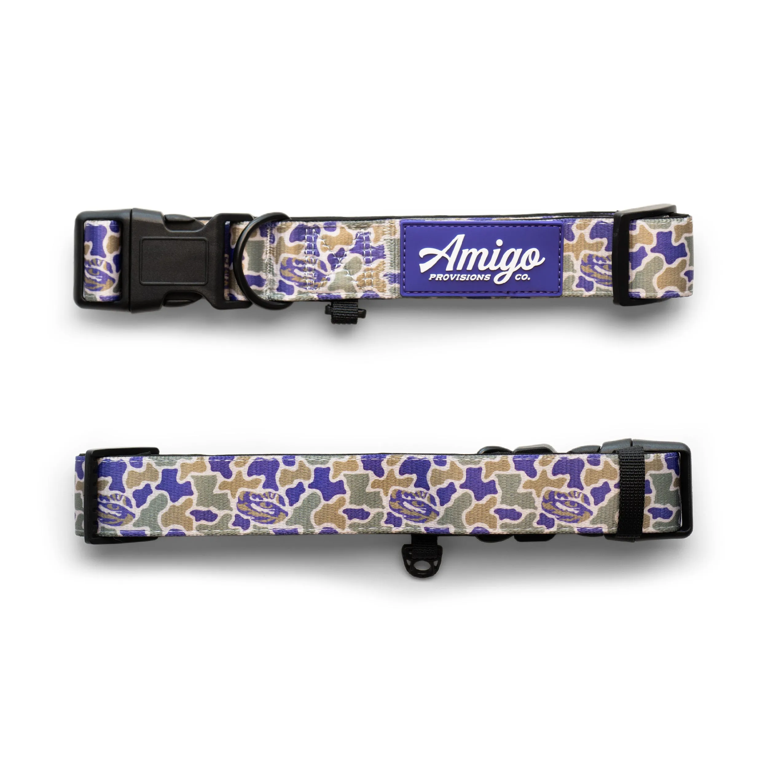 LSU Camo - Performance Nylon Dog Collar