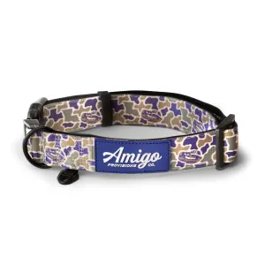 LSU Camo - Performance Nylon Dog Collar