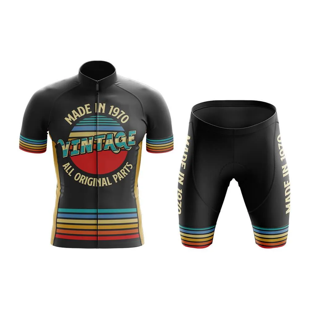 Made in 1970 Vintage Club Cycling Kit