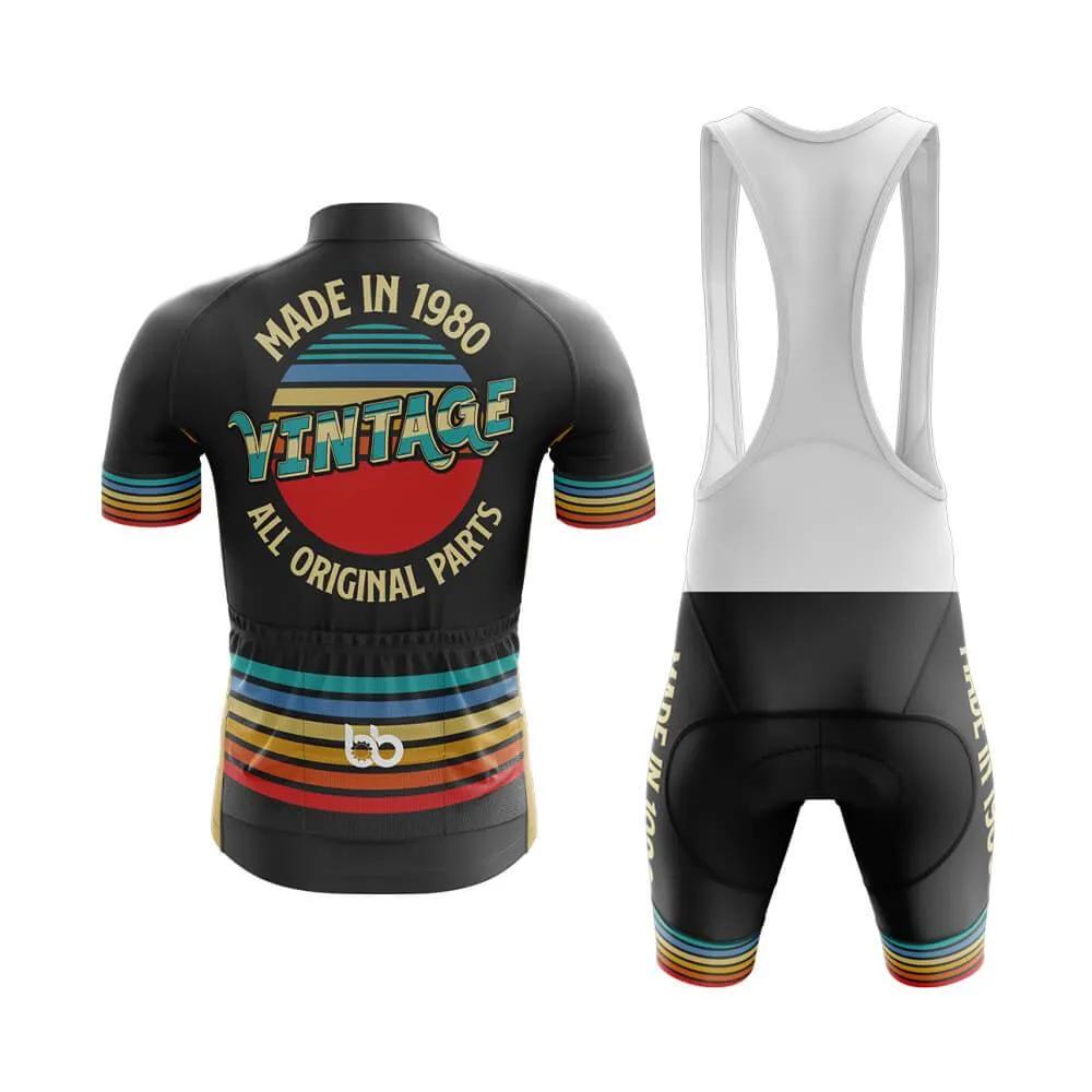 Made in 1980 Vintage Club Cycling Kit