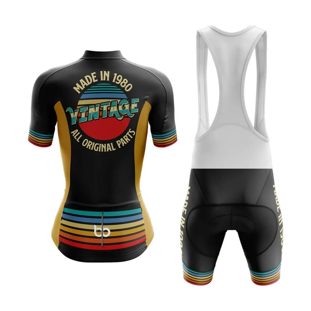 Made in 1980 Vintage Club Cycling Kit