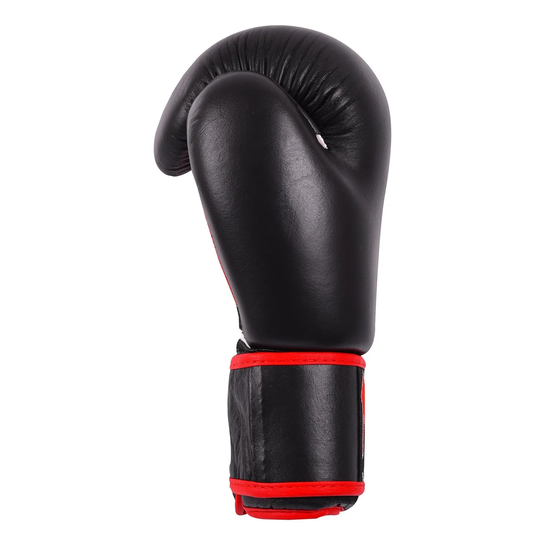 MAR-105A | Black Genuine Cowhide Leather Boxing/Kickboxing Gloves