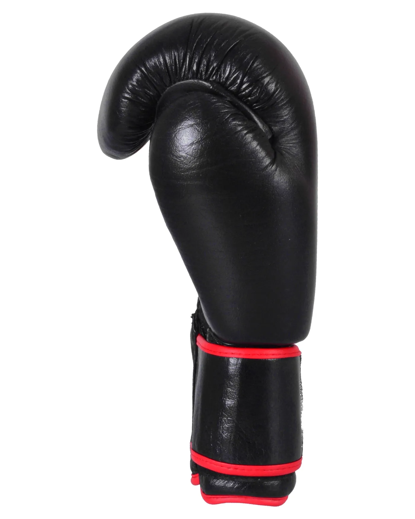 MAR-106B | Black IPPON Genuine Cowhide Leather Boxing Gloves