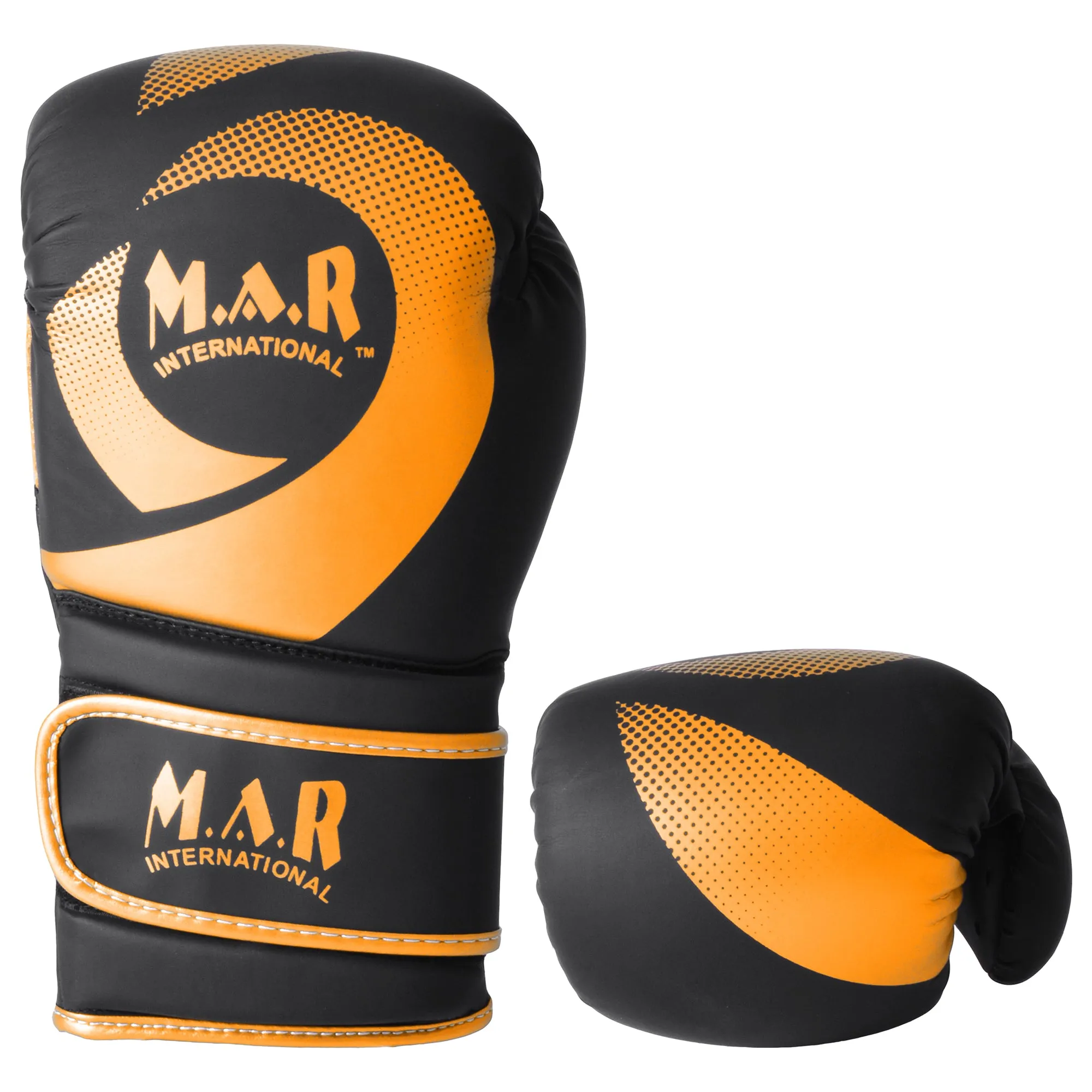 MAR-113F | Gold Boxing & Kickboxing Competition Gloves