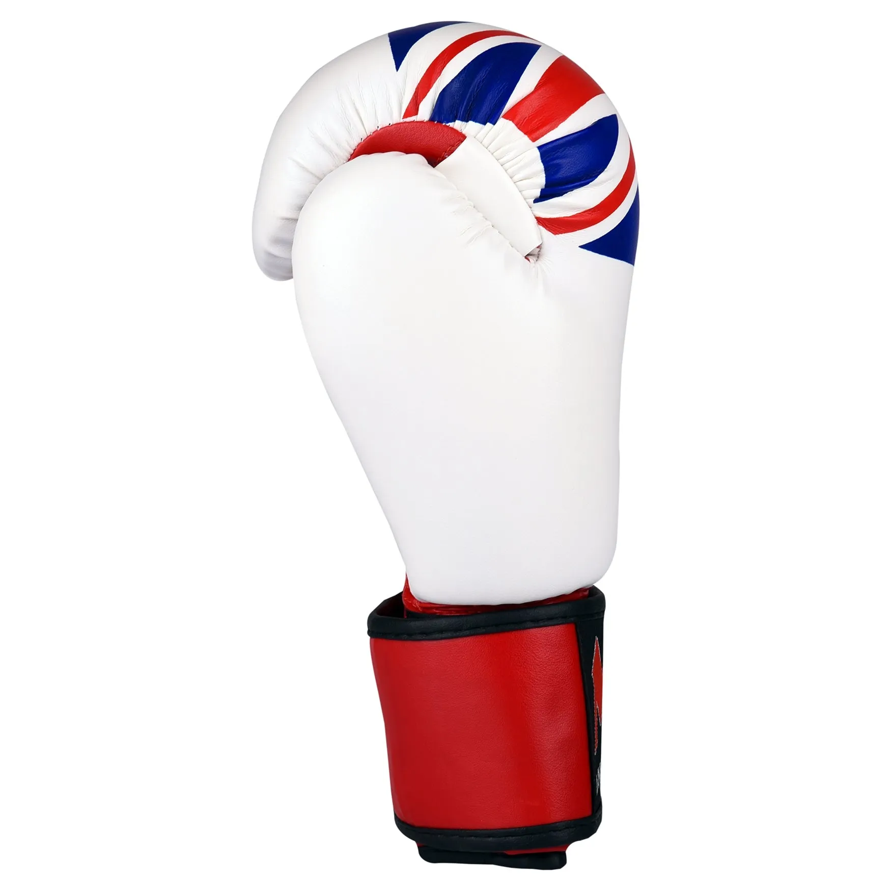 MAR-114 | White Union Jack Boxing/Kickboxing Gloves