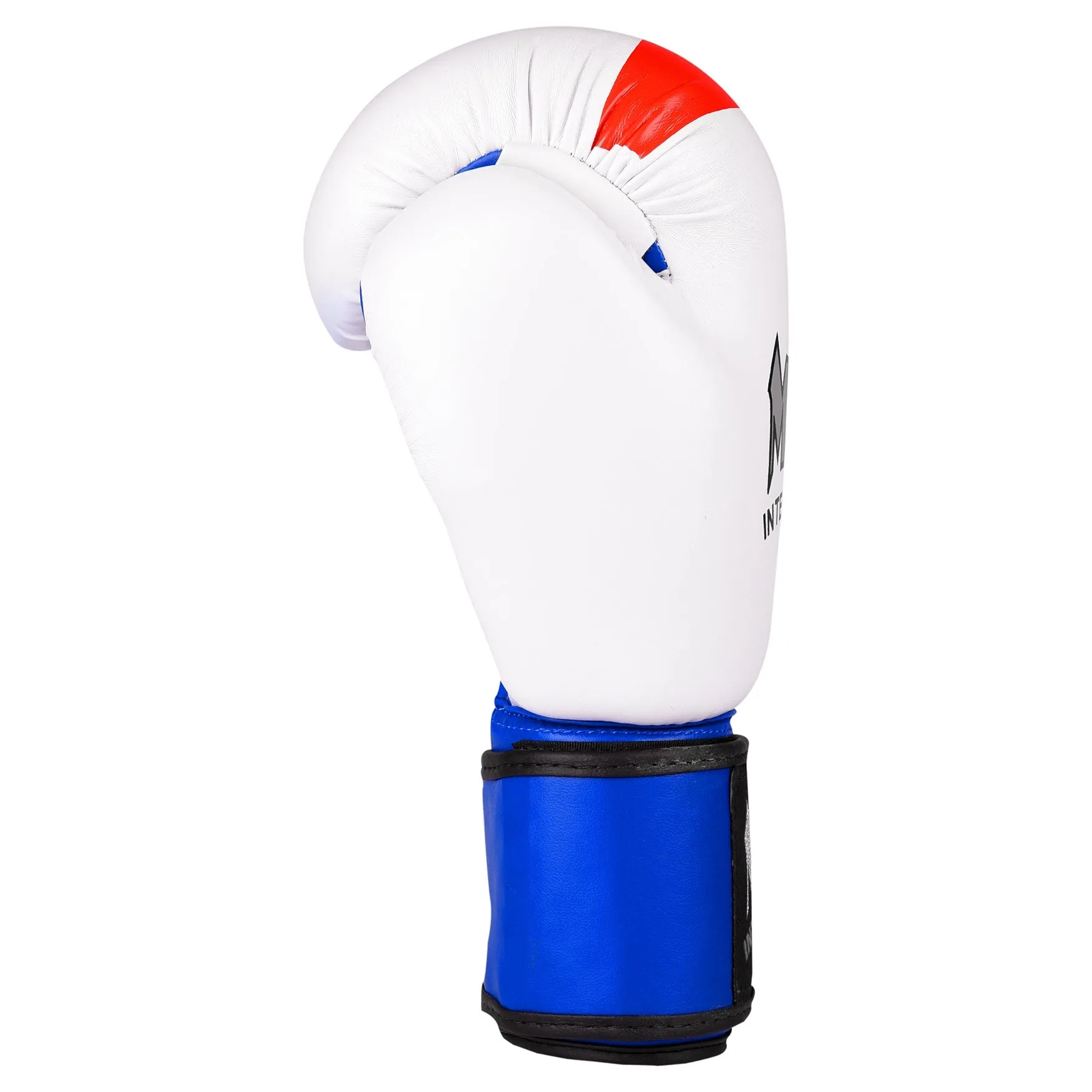 MAR-115 | White St Georges Boxing/Kickboxing Gloves