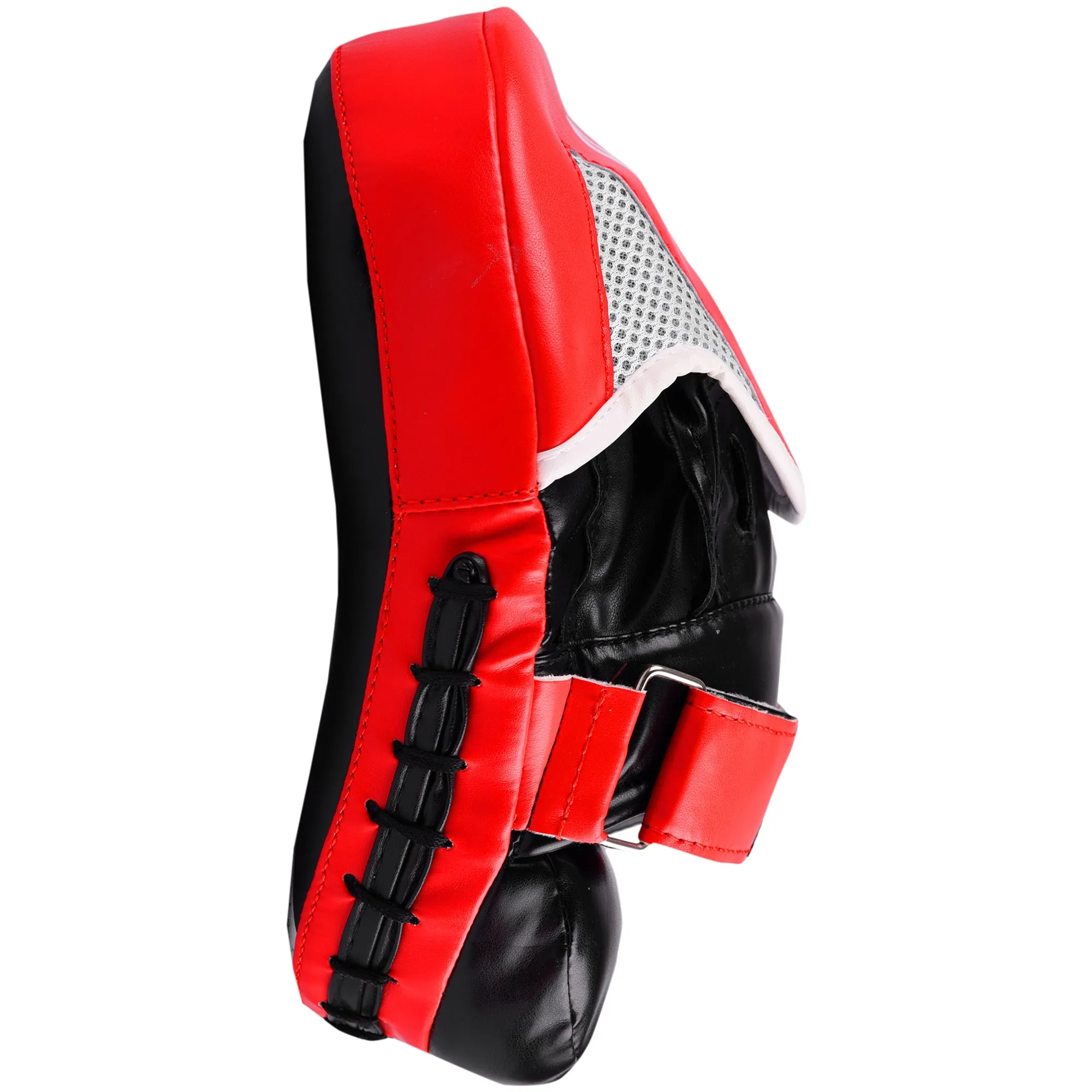 MAR-195B | Red & Black Small Pro Curved Focus Mitts