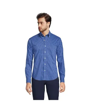 Men's Comfort-First Traditional Fit Shirt with CoolMax Lands' End