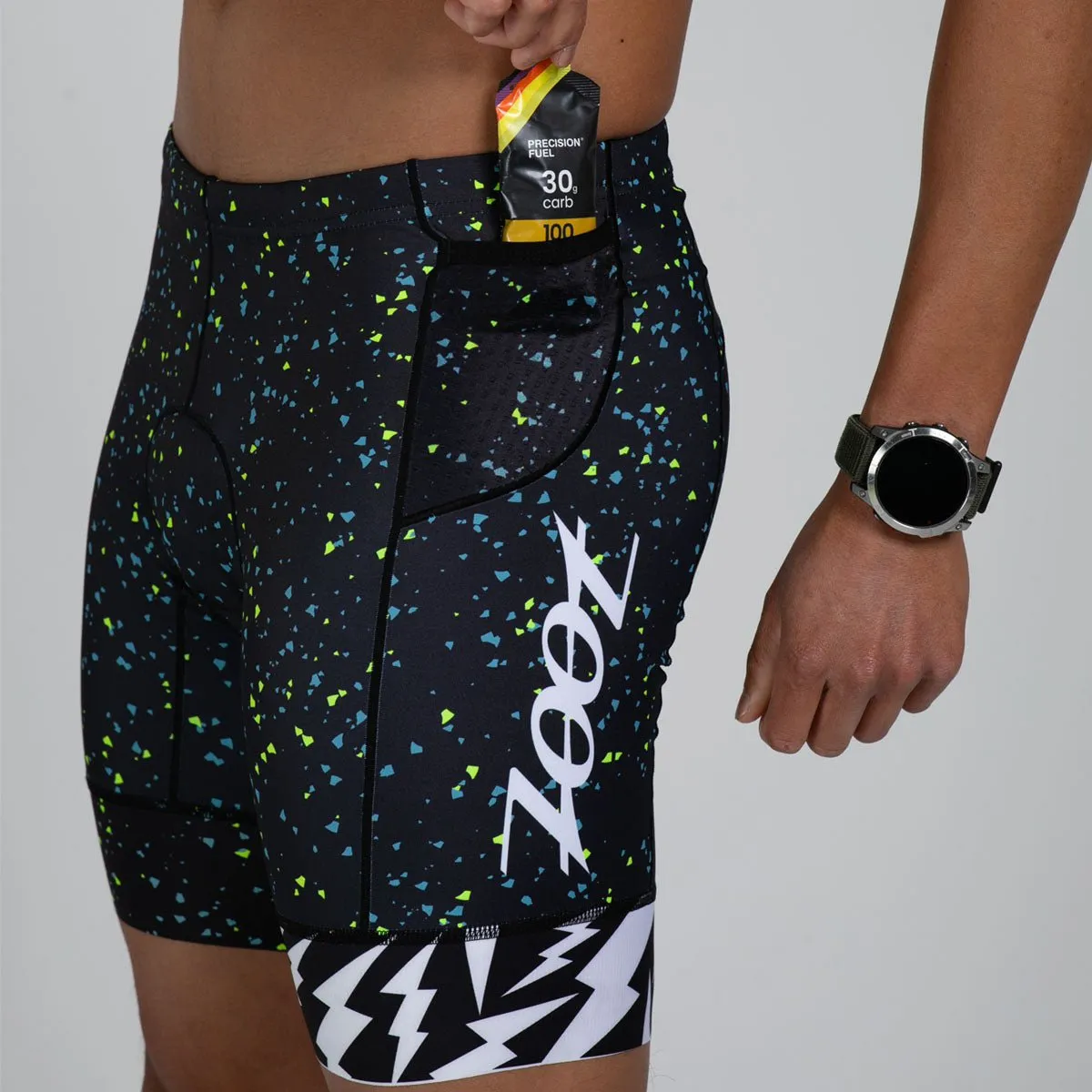 Mens LTD Triathlon 7 Inch Short - Electric