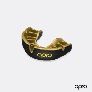 Mouthguard Gold level Black - Junior