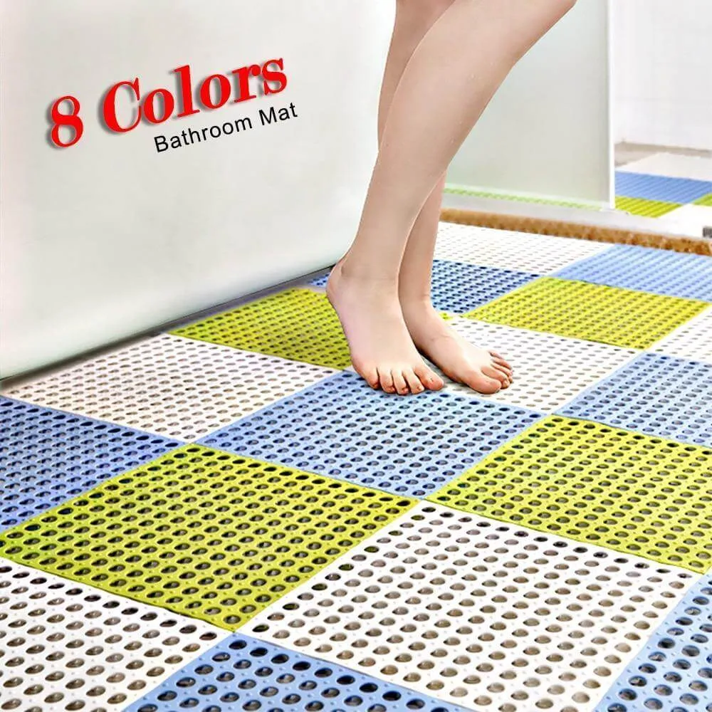 Non-Slip Easy Draining Bathroom Mat