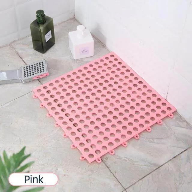 Non-Slip Easy Draining Bathroom Mat