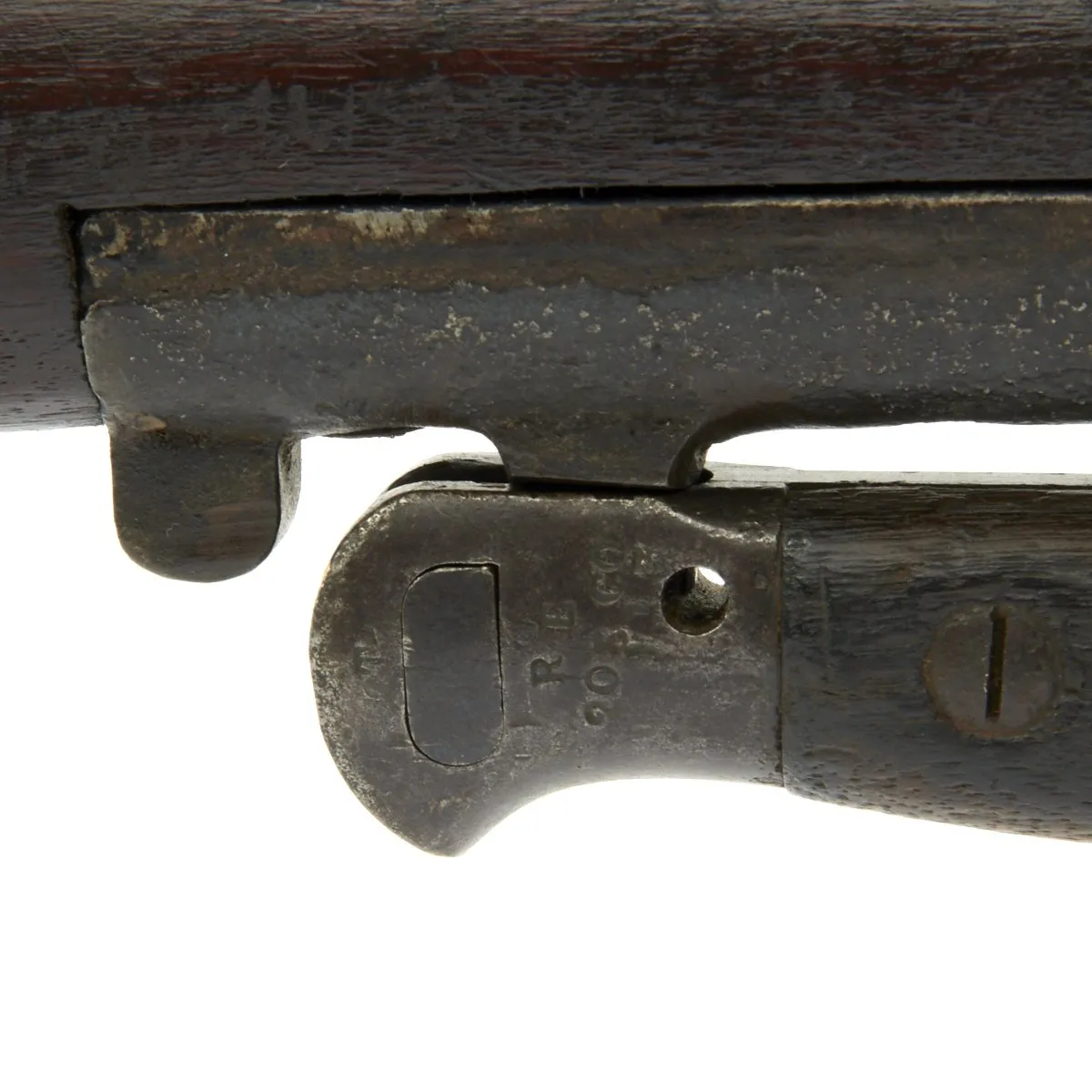 Original British WWII Lee-Enfield SMLE No.1 Dummy Training Rifle with P-1907 Bayonet by Chapman