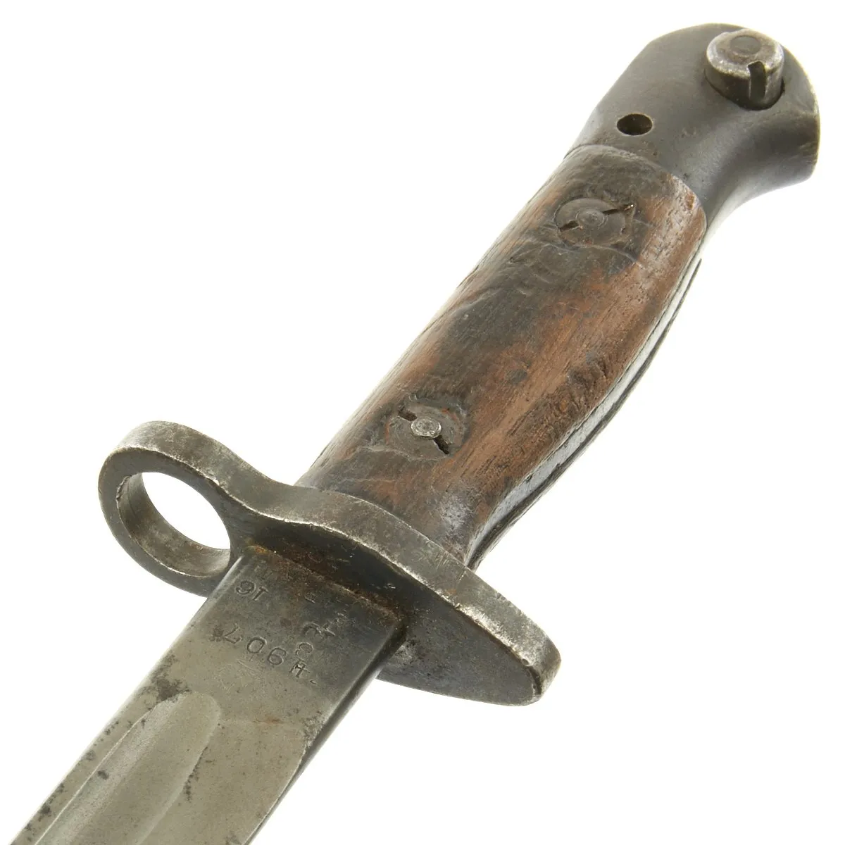 Original British WWII Lee-Enfield SMLE No.1 Dummy Training Rifle with P-1907 Bayonet by Chapman