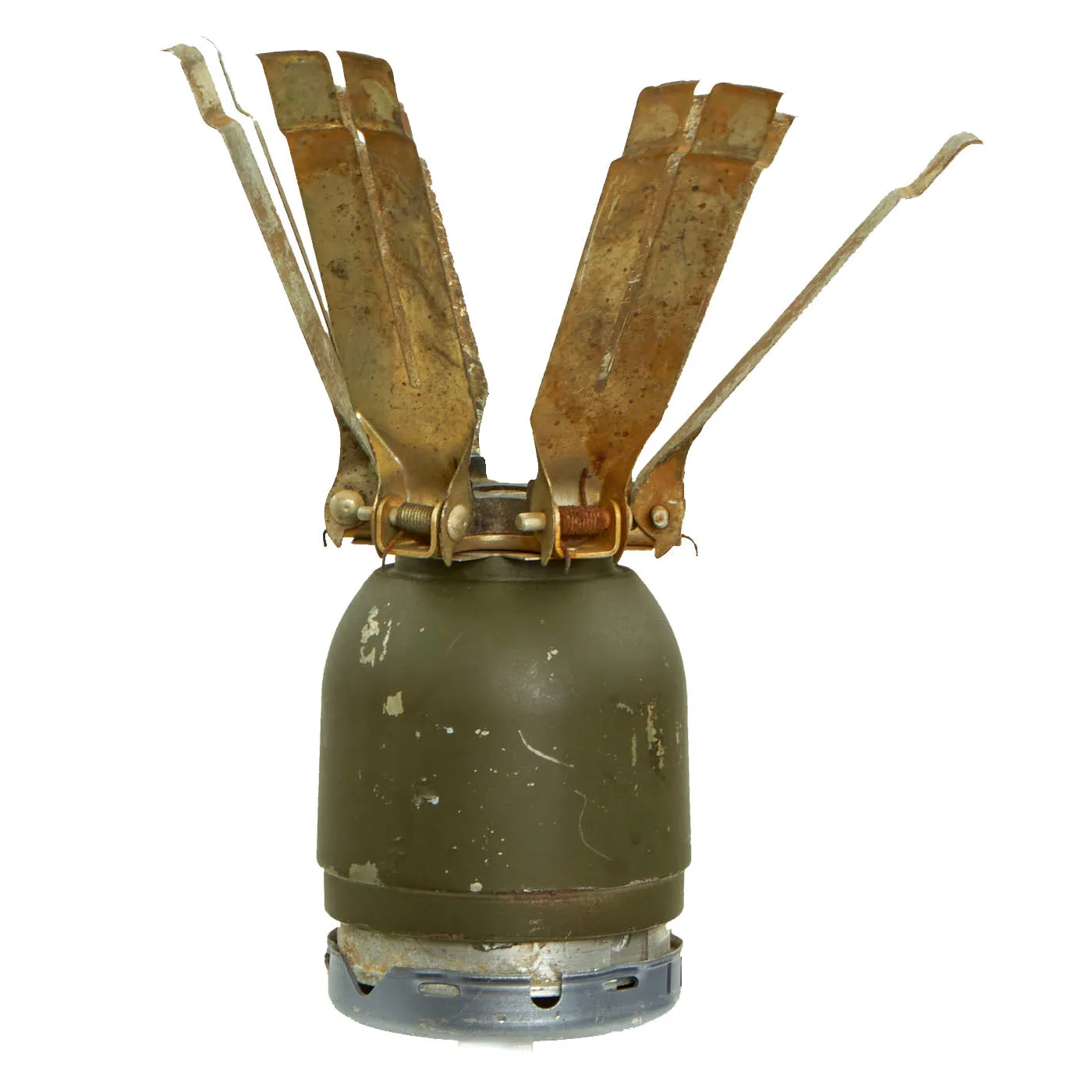 Authentic 1966 U.S. Vietnam War INERT BDU-28B Training Dummy Cluster Bomb - Collectors Item