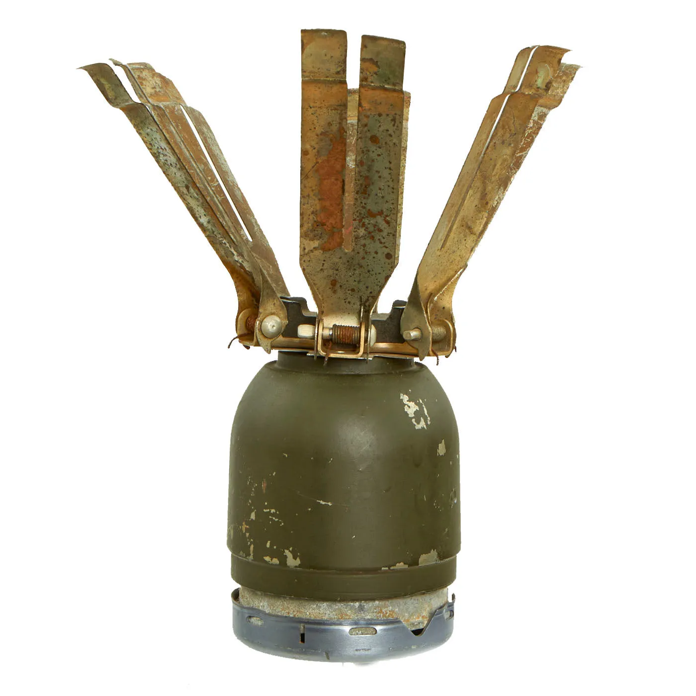 Authentic 1966 U.S. Vietnam War INERT BDU-28B Training Dummy Cluster Bomb - Collectors Item