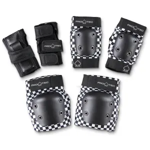 PRO-TEC - JUNIOR 3-PACK PAD SET CHECKERED