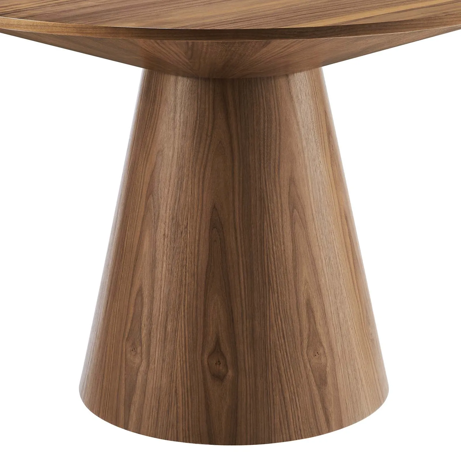 Provision 47" Round Dining Table Walnut EEI-6102-WAL