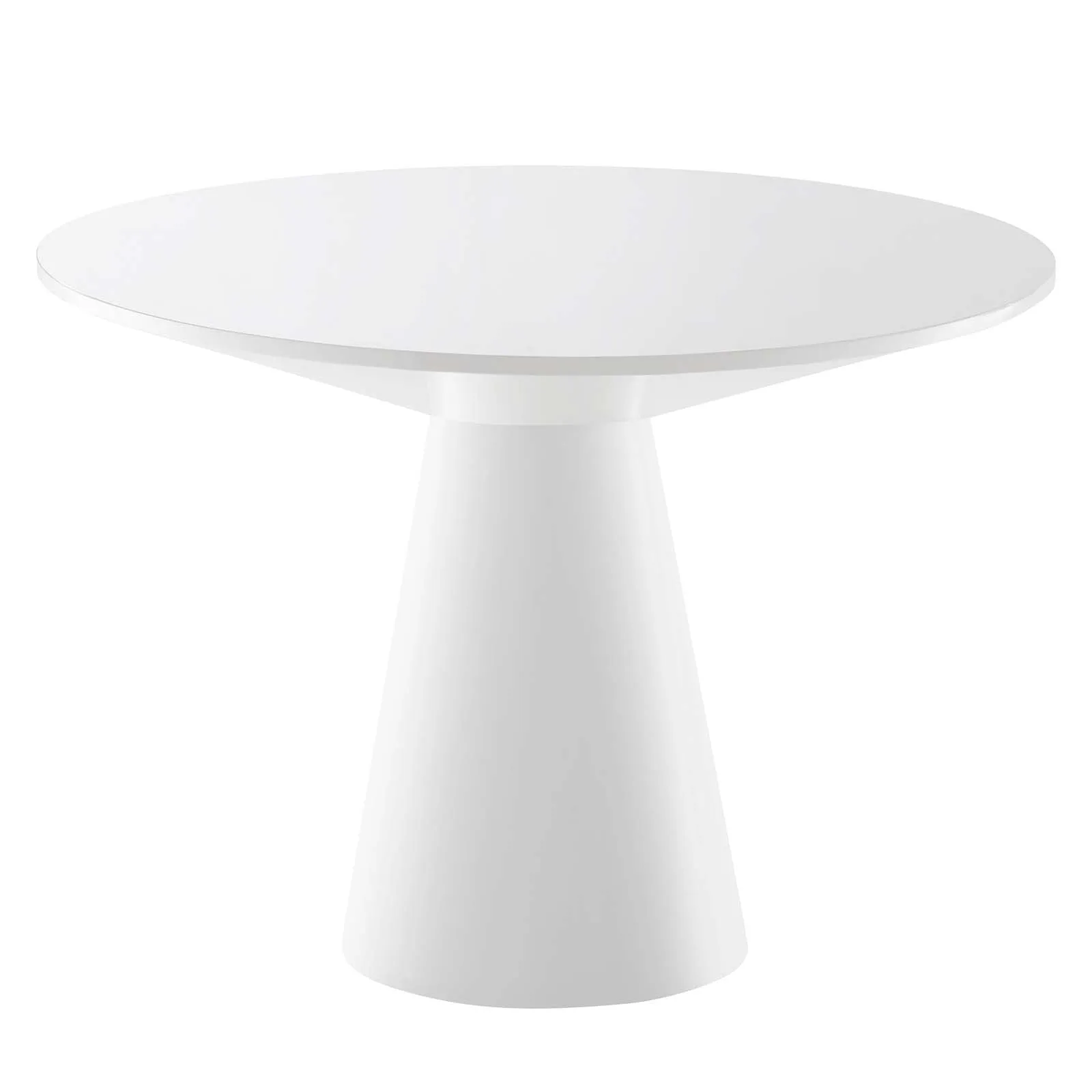 Provision 75" Oval Dining Table White EEI-4912-WHI