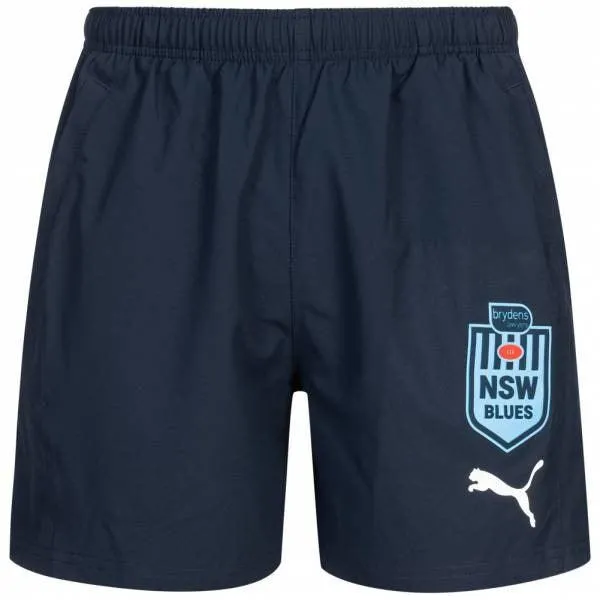 Puma New South Wales Blues NRL Mens Rugby Training Shorts