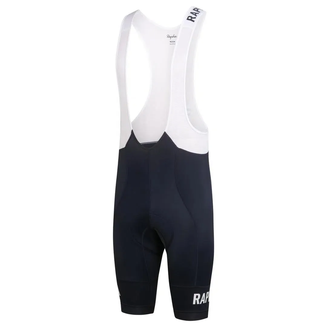 RAPHA Pro Team Training Bib Shorts - DNW Dark Navy/White