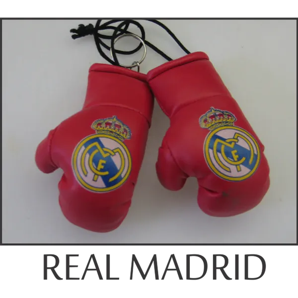 Real Madrid Mini Boxing Gloves