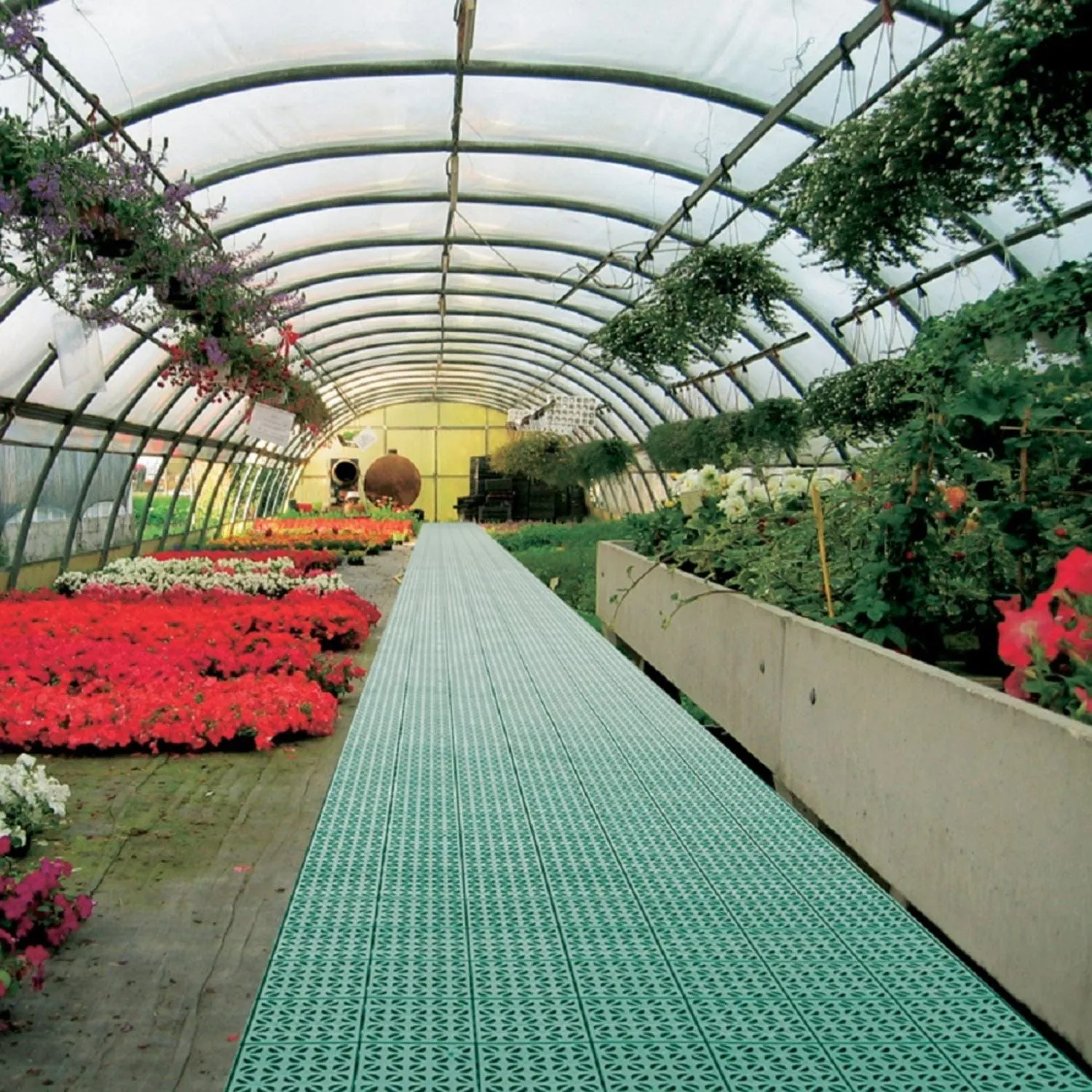 Riverstone | MONT 8' Greenhouse Interlocking Flooring System - 22 Tiles Kit