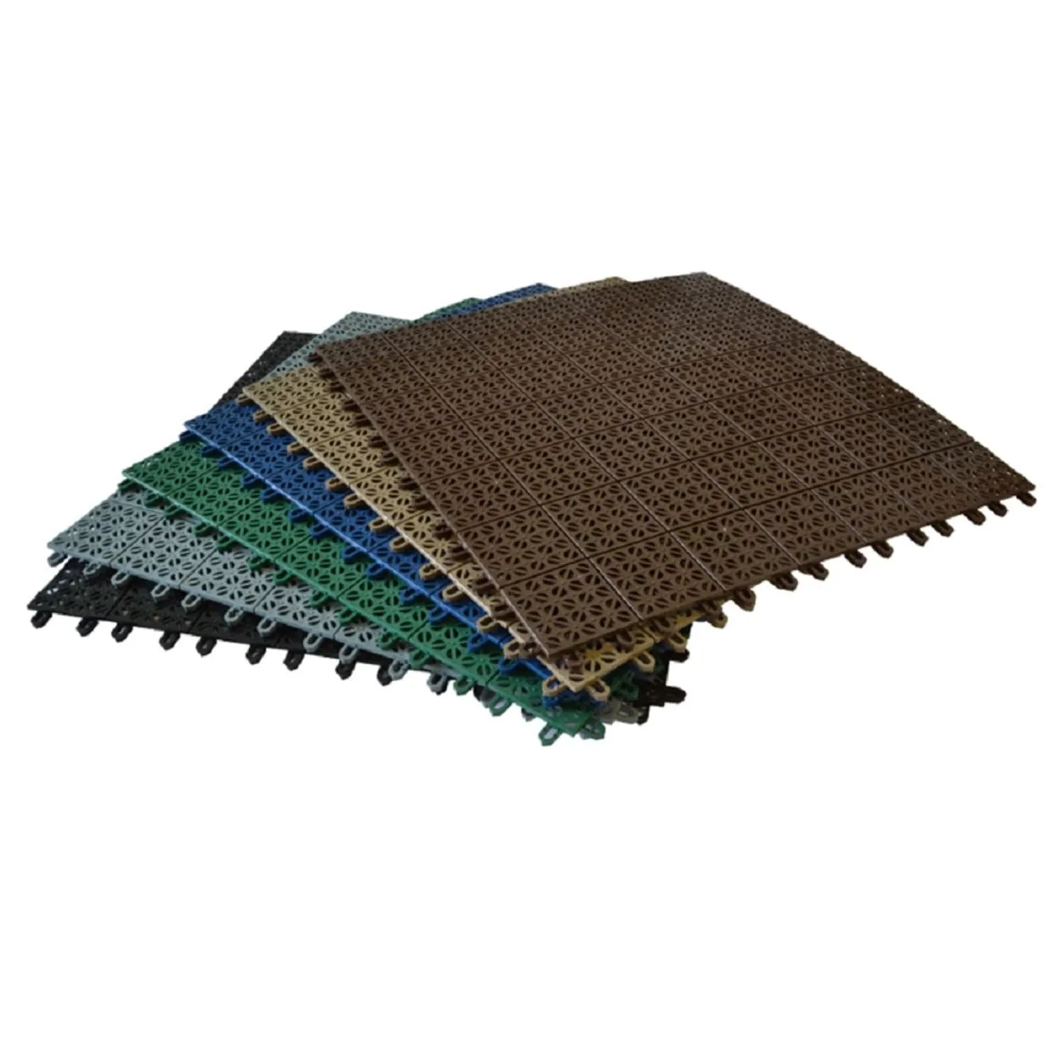 Riverstone | MONT 8' Greenhouse Interlocking Flooring System - 22 Tiles Kit