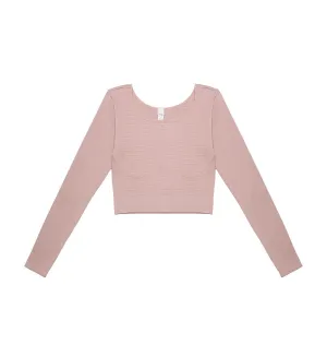 SLOGGI EVER INFUSED ALOE CROP TOP LONG SLEEVE