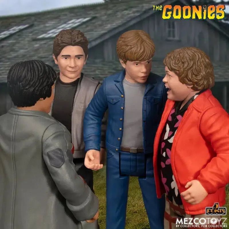 The Goonies Set: 5 Points Line: Set Of 5: Mezco