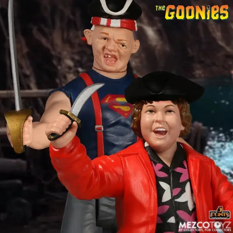 The Goonies Set: 5 Points Line: Set Of 5: Mezco