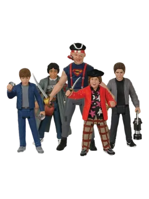 The Goonies Set: 5 Points Line: Set Of 5: Mezco