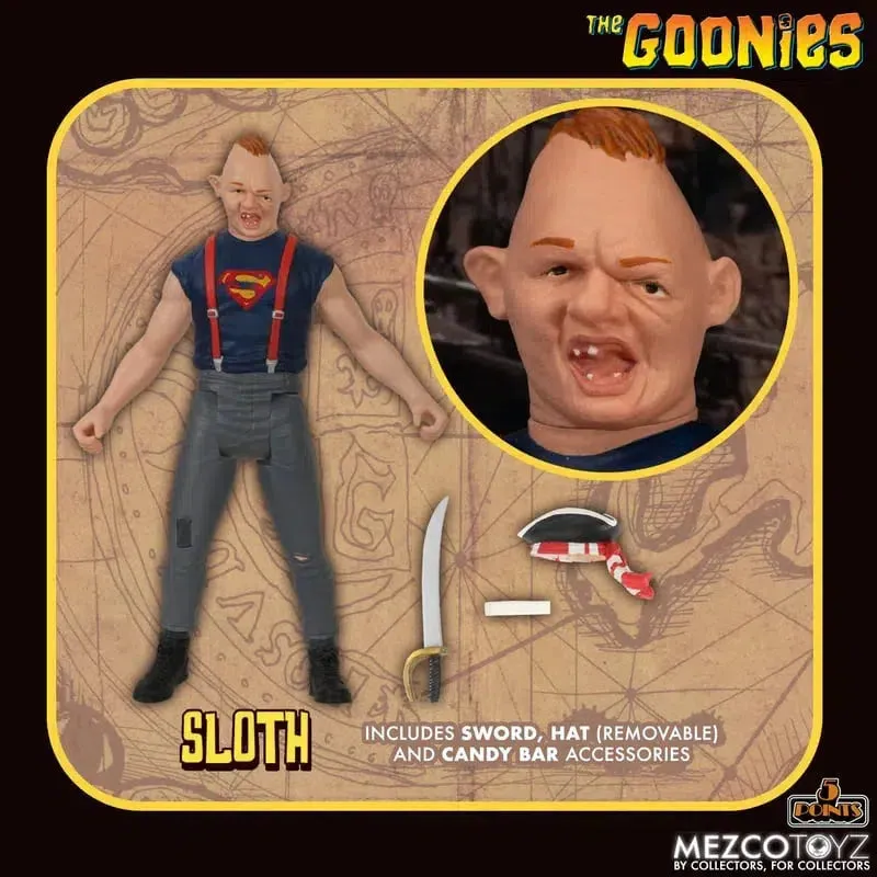 The Goonies Set: 5 Points Line: Set Of 5: Mezco