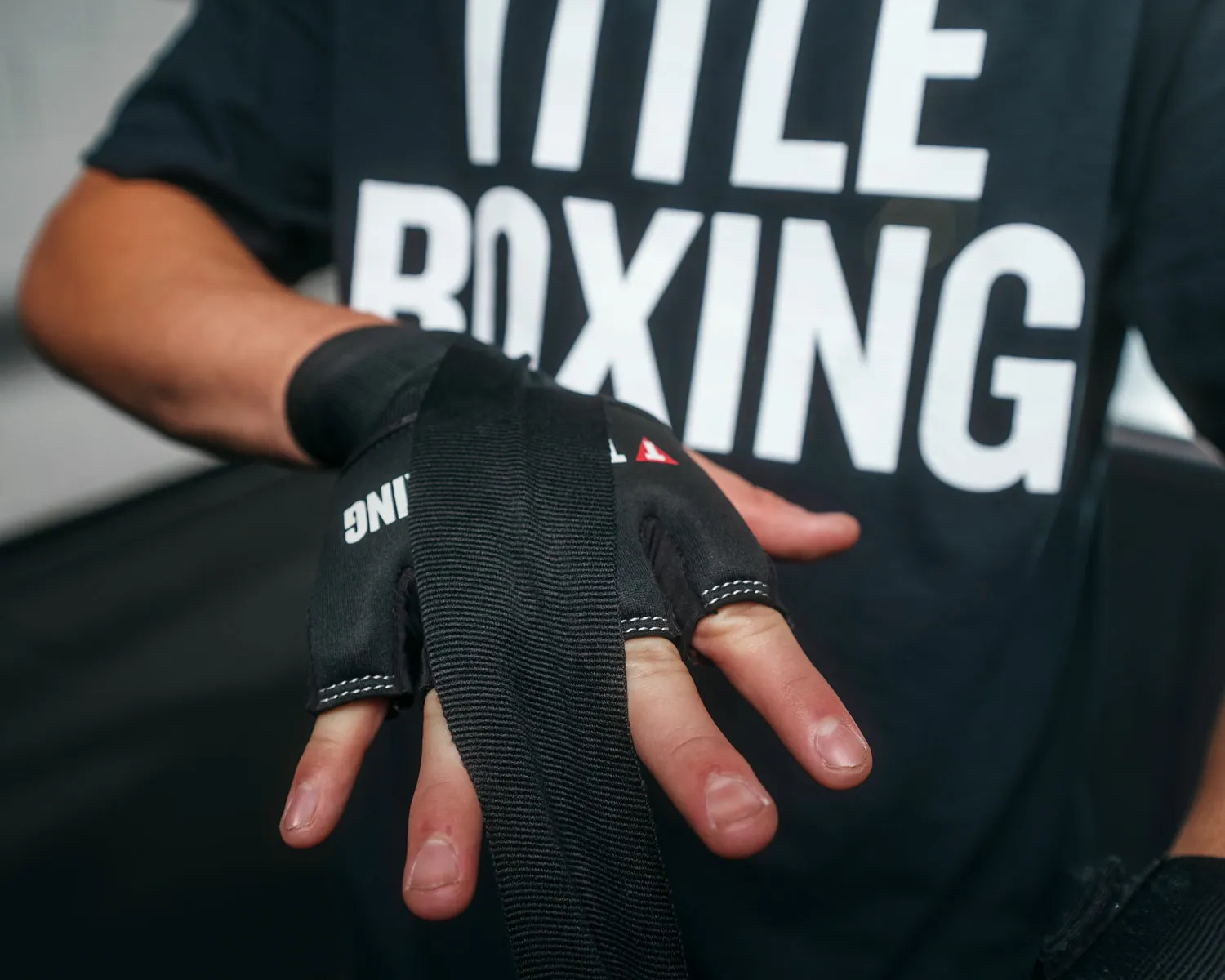 TITLE Boxing Gel Iron Fist Slip-On Knuckle Shields 2.0